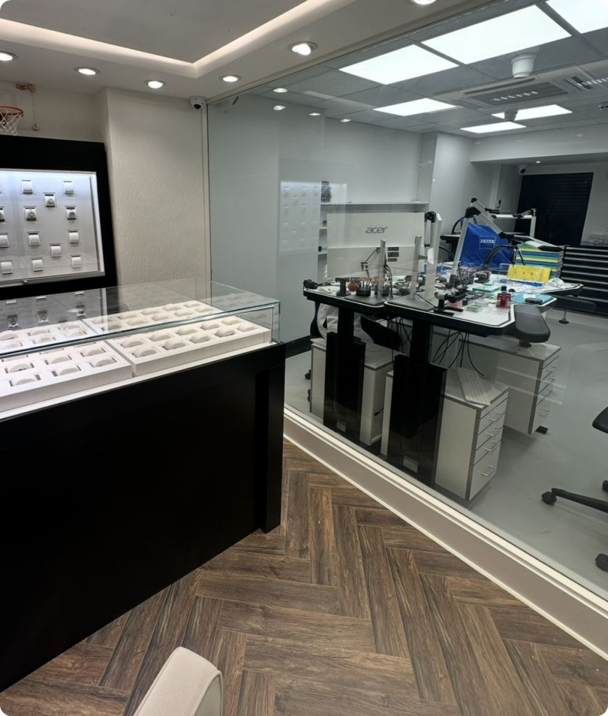 Specialist watch care at the Alpha Group workshop